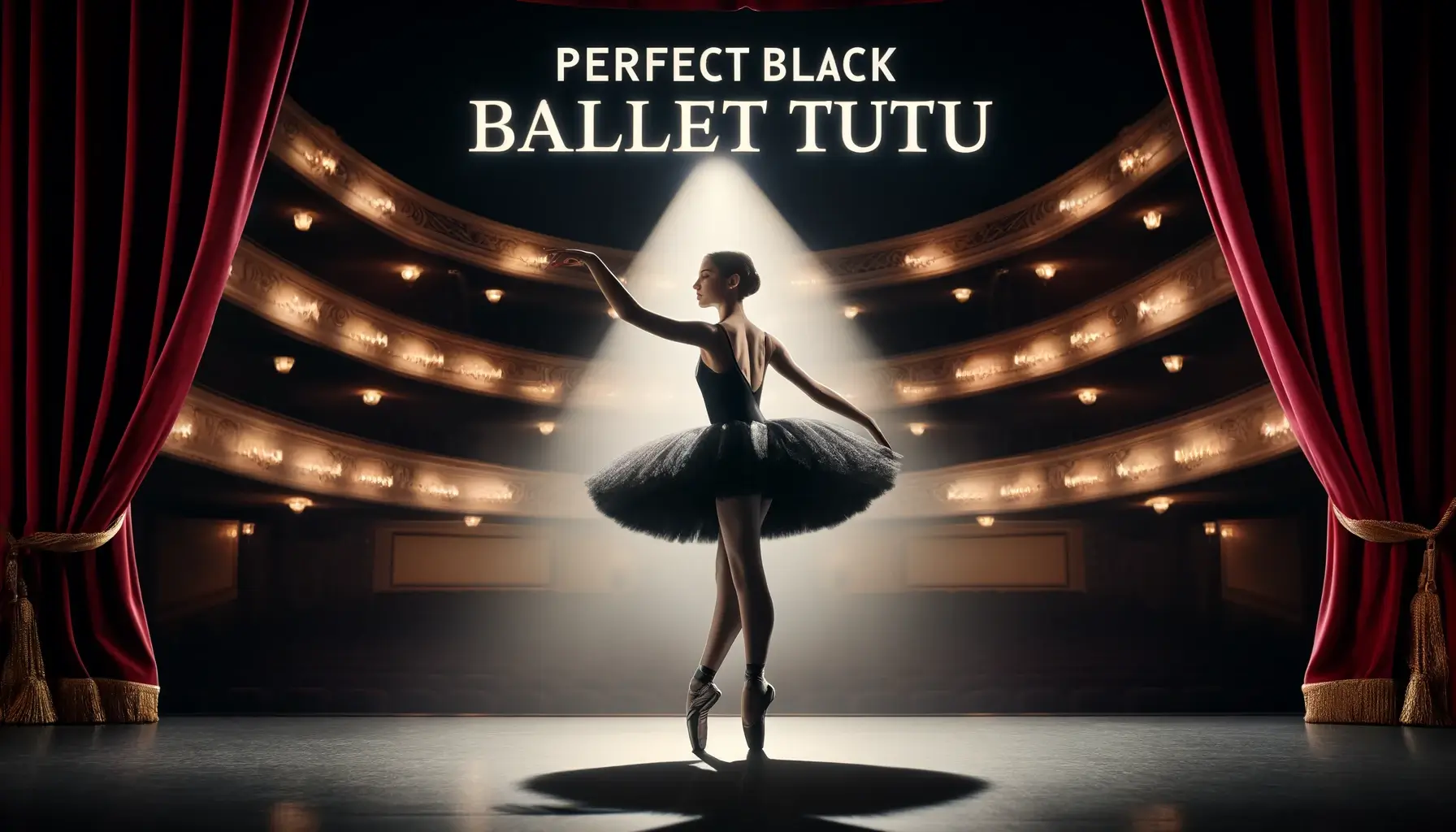 Perfect Black Ballet Tutu