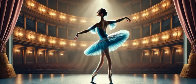Stunning Blue Tutu Ballet Styles