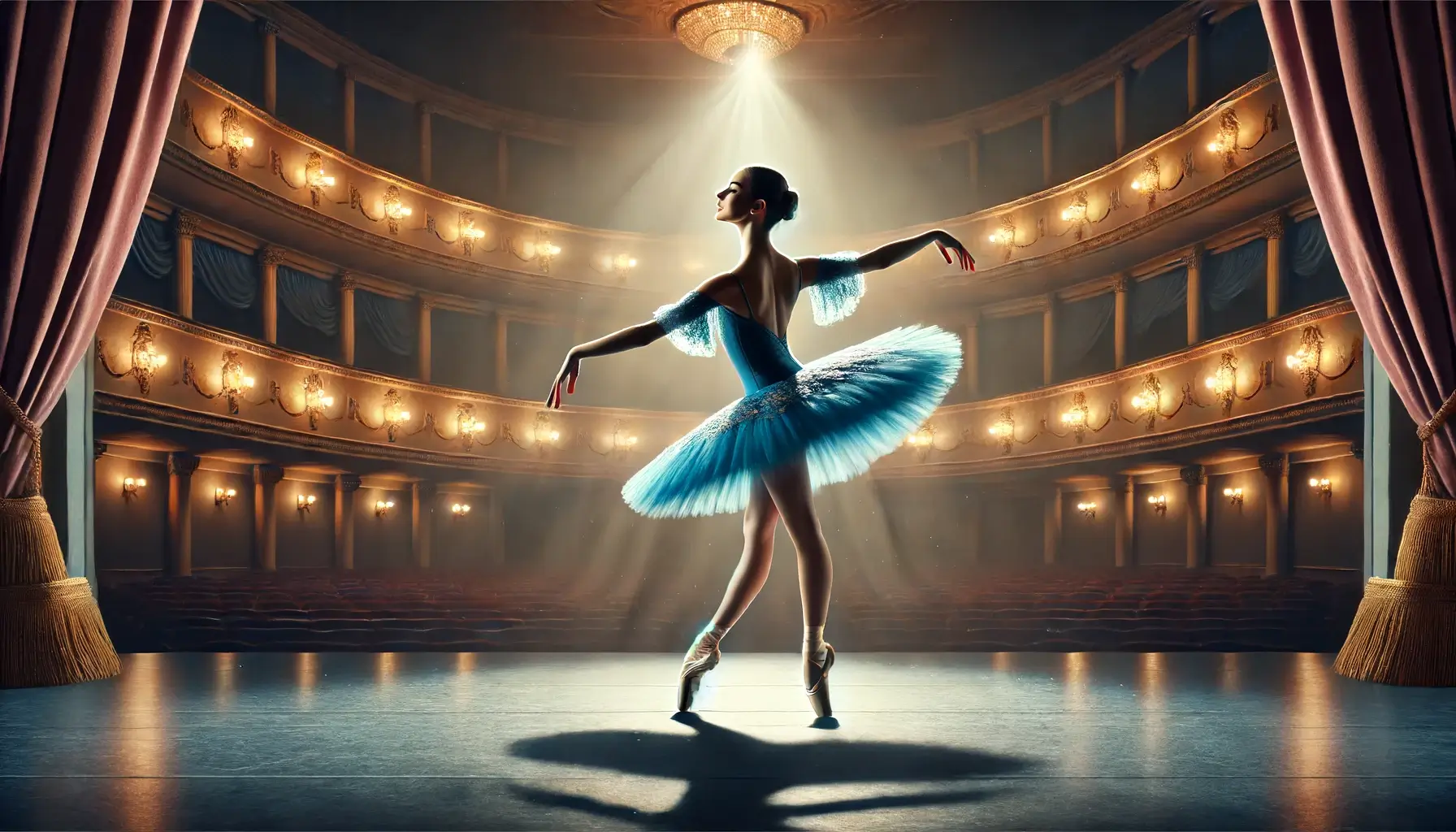 Stunning Blue Tutu Ballet Styles