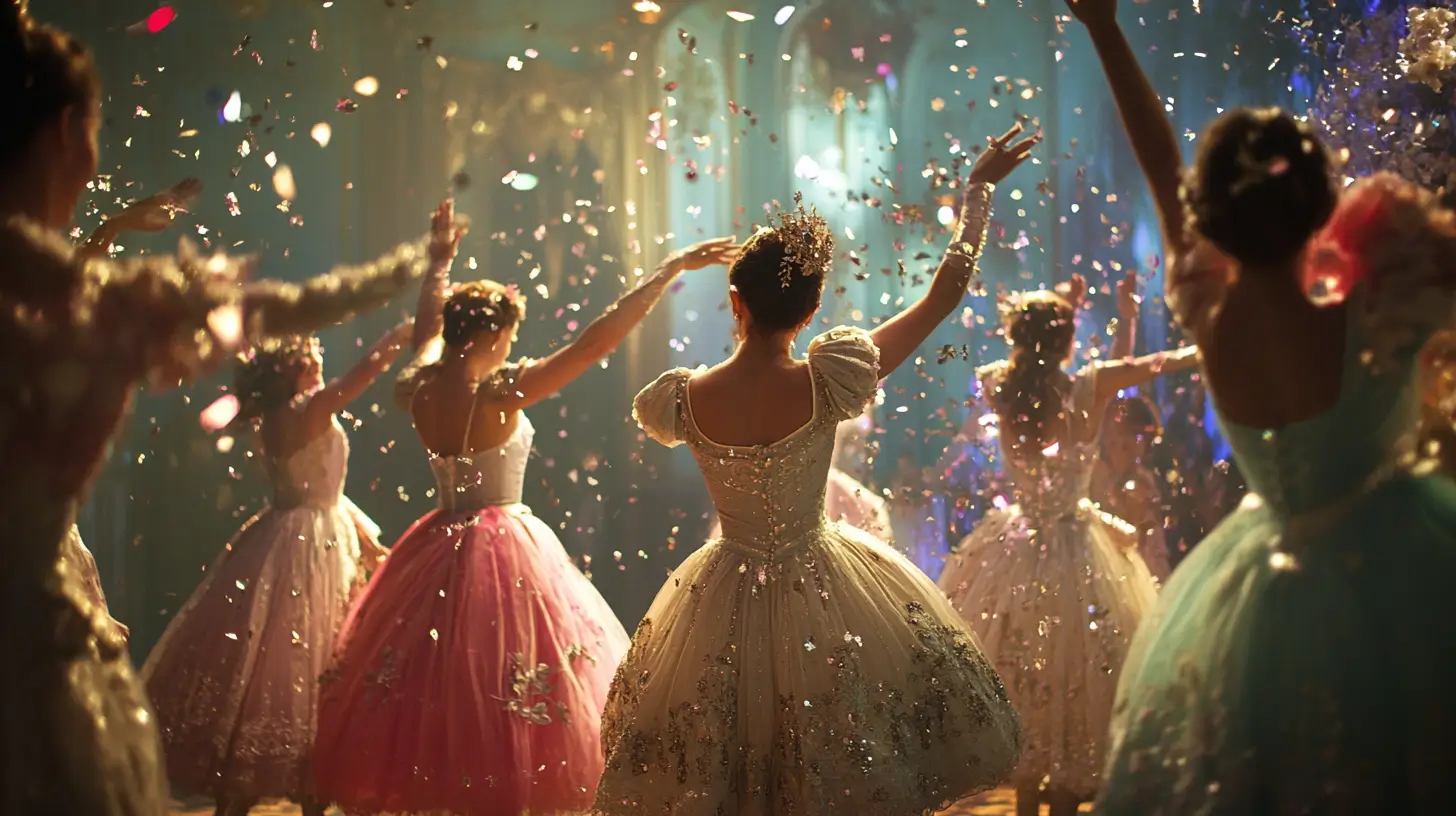 Aurora's sixteenth birthday celebration in The Sleeping Beauty ballet