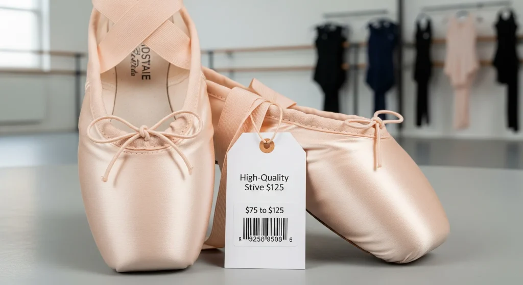 Breakdown of pointe shoe costs
