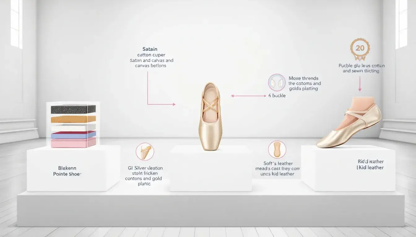 Key Materials Used in Pointe Shoes