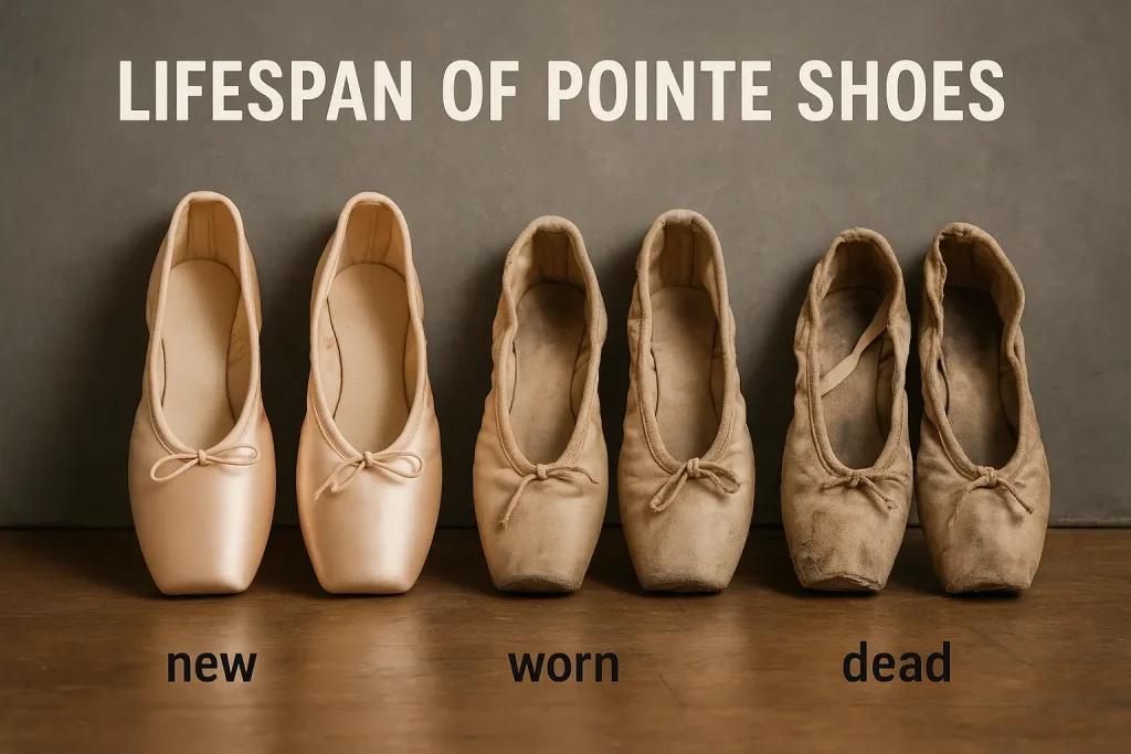 Lifespan of pointe shoes