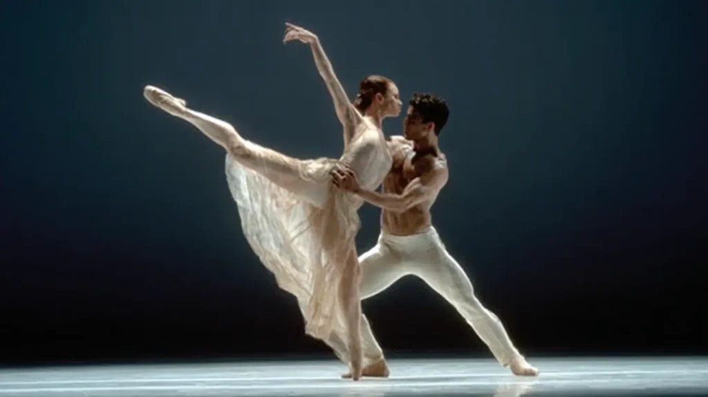 Chrome ballet scene