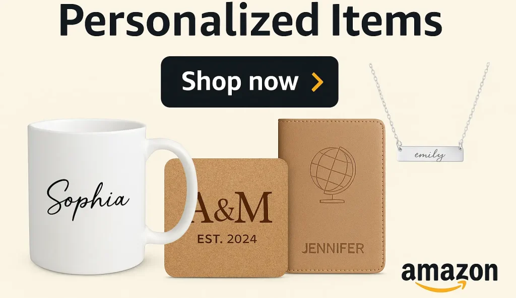 Personalized items amazon