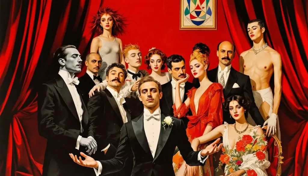 Key figures in diaghilev's circle