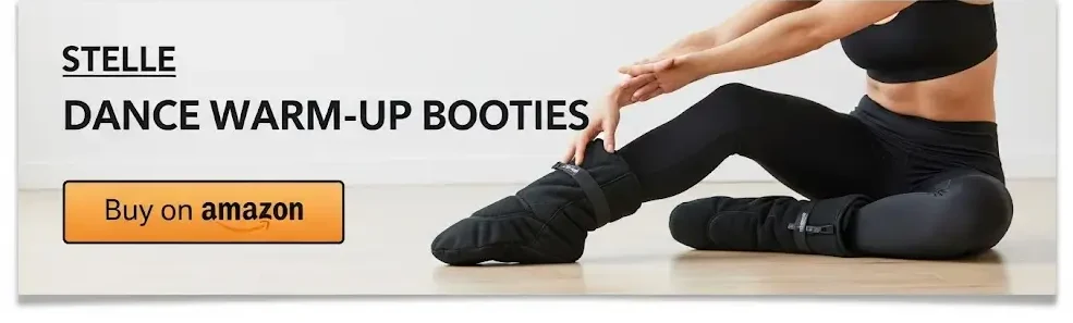 Stelle dance warm up booties