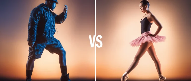 Ballerina vs hip hop