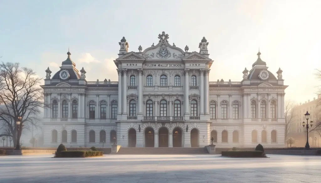 Polish national ballet school in warsaw